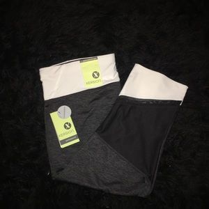 New Xersion Workout Compression Capri Pants